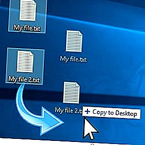 Hvordan kopiere filer