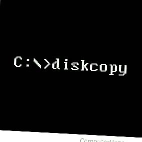 Perintah diskcopy baris arahan MS-DOS dan Windows