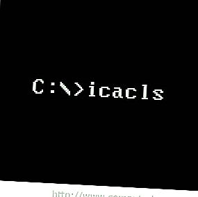 „MS-DOS“ ir „Windows“ komandų eilutės „icacls“ komanda