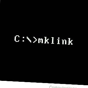 MS-DOS και γραμμή εντολών mklink των Windows